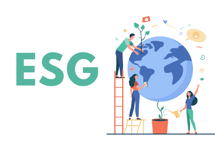 “ESG” e interesados ​​en invertir en empresas que los implementen)