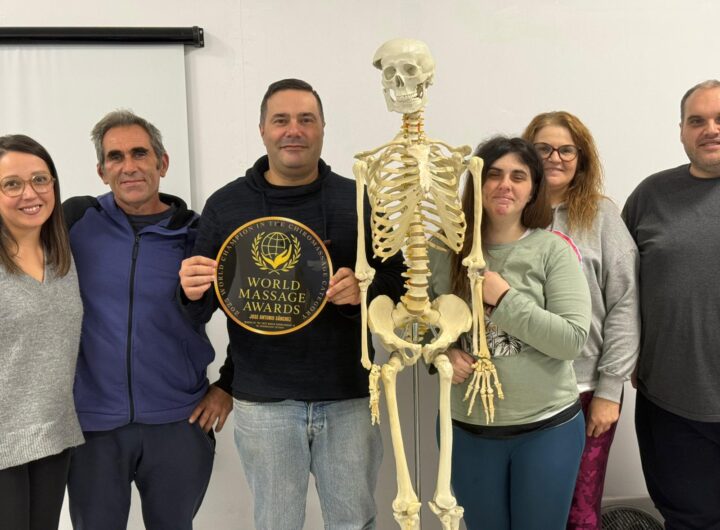 José Antonio Sánchez campeón mundial del quiromasaje, El quiromasaje ya tiene líder mundial: José Antonio Sánchez, campeón del quiromasaje por los World Massage Championship Awards